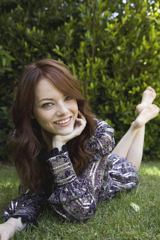 Emma Stone Foot