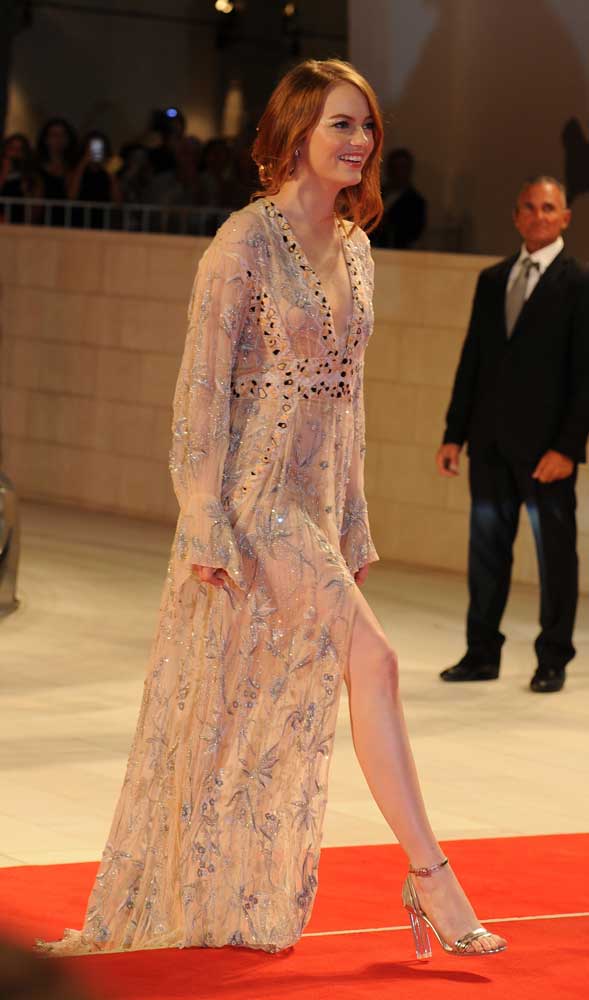 Emma Stone Foot