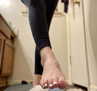 Bottom view of my feet