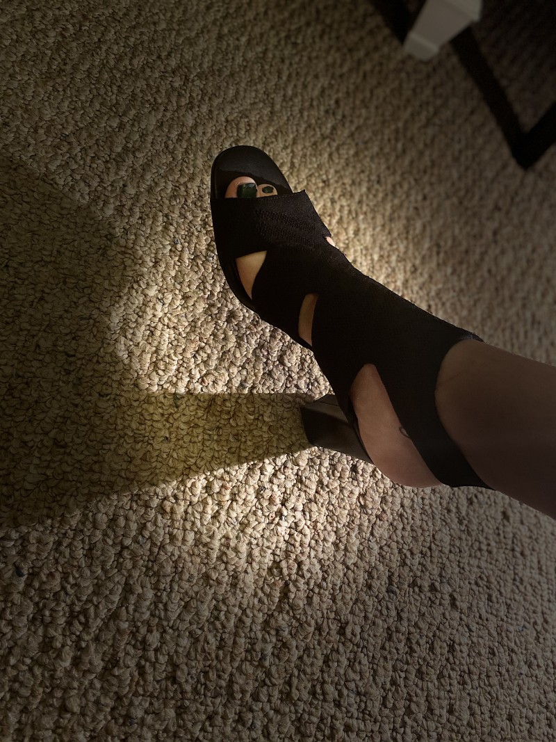 cloth-heel