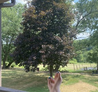 Beautiful day, beautiful feet 