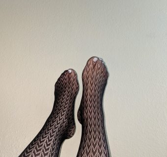 Got some stockings on today