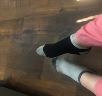 Socks on!